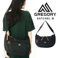 全新🥊絕版 舊logo🥊Gregory Satchel 藍花斜揹袋 Medium