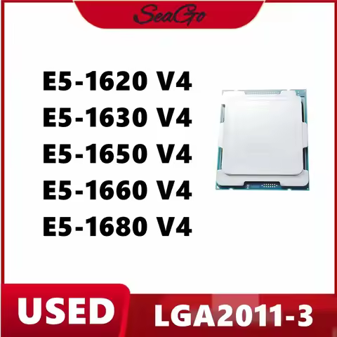 1pcs E5-1620V4/E5 1630 V4/1650 V4/1660 V4/1680V4 LGA 2011-3 X99