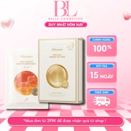 JM Solution mask JM Water Luminous Salmon Repair Special jm Rosinabeauty gold mask