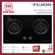 Fujioh FH-GS6720 SVGL 2-Burner Glass Hob