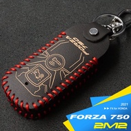 2M2 HONDA 2021-2025 FORZA 750 FORZA750 Smart Key Case Leather