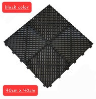 10pcs 40cm x 40 cm Garage Tiles Anti Slip Oil Resistant Garage Tiles PVC Floor Tiles Sport Tiles