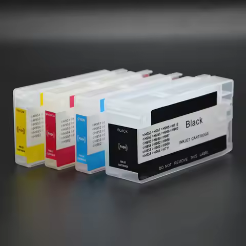 4Color HP712 HP712XL Refill Ink Cartridge for HP DesignJet T210 T230 T250 T630 T650 Printer with Dis