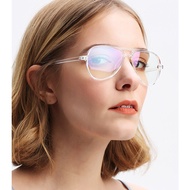 Anti Blue Computer Glasses Light Clear Reading Eyeglasses Spectacles Frame Lens Without Degree Anti 