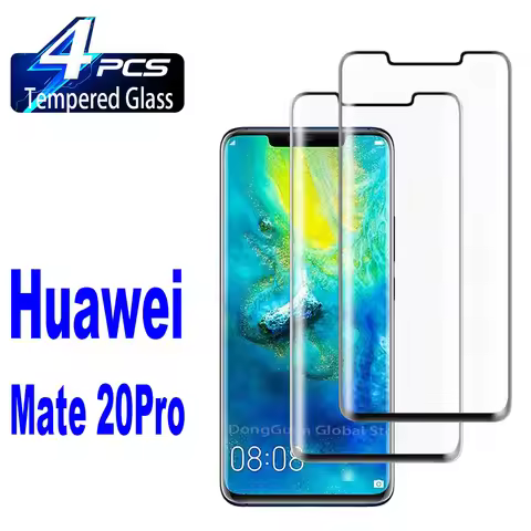 For Huawei Mate 20 Pro 2/4pcs 3D 9H Tempered Glass Film