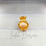 SA81171 Gold 916 Emas Charm / Loket / Pendant 0.33G