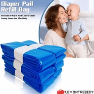 LEMONTRE8EDY Nappy Bin Refills, Thickened Deal with Odors Effectively Diaper Trash Bags, Living Room