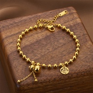 gelang couple gelang titanium Cross-Border Hot-Selling Titanium Steel Bracelet Female Non-Fade Titan