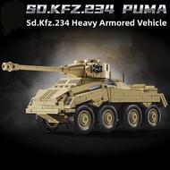 TAOZIAWA | M26 Pershing Tank Building Blocks