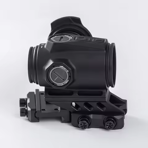 Tactical Raider 1x20 PRISM BRC/6 MOA Dot Reticle Red Dot Sight Rifle Scope T2 Footprint/20mm Picatin
