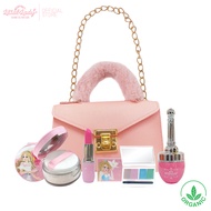 [SALE] Littal Lady เครื่องสำอางเด็ก ออแกนิค ชุดประหยัด 5 ชิ้น ภูมิแพ้ใช้ได้ ฟรีกระเป๋า ชุดแต่งหน้าเด