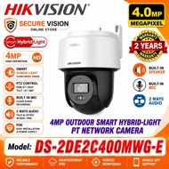 HIKVISION  DS-2DE2C400MWG-E 2-inch 4 MP IR Mini PT Dome Network Camera