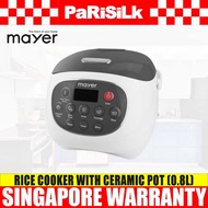 Mayer MMRC20 Rice Cooker with Ceramic Pot (0.8L)