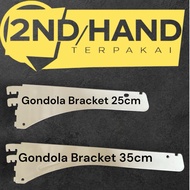 Spare Part Gondola/Racking/Second Hand /used/2nd Hand Gondola Bracket 25cm/35cm D For Gondola Shelf 