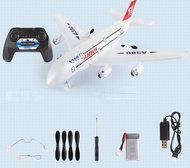 【2022 Newest】 Airplane Airbus A380 Airplane Toys 2.4G RC Airplane Fixed Wing Plane Outdoor Toys Dron