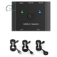 8K USB C KVM Switch 8K 60Hz KVM Switch 8K@30Hz 4K@120Hz PD 100w 10Gbps Data Transmission