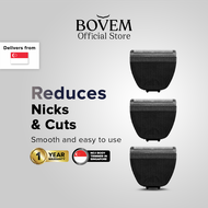 BOVEM TrimSafe Replacement Blade: Waterproof Anti-Nick Below-the-Waist Blades