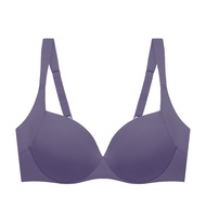 Triumph เสื้อชั้นในมีโครงแบบ Comfort Wire รุ่น Body Make Up Illusion Curve WHP AX รหัส 10225948 สีน้