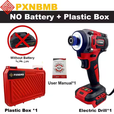 Brushless Screwdriver For Makita Pin 21V Lithium Battery 688N.M Adjustable Speed Forward Reverse Rot