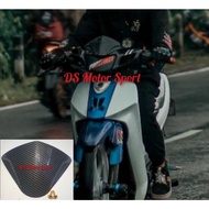 OLD VEGA VISOR PLUS GOLD NUT WINDSHIELD YAMAHA VEGA OLD PLUS GOLD NUT