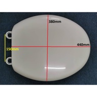 KiaQuest CF15(S) Toilet Seat Cover - White (Soft Close) Suitable for INAX / ECONAX