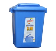 Orocan 8455 PA Quadro Slim Utility Can With Cover 55L