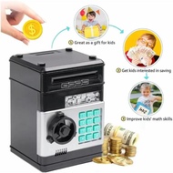 Electronic Piggy Bank Coin Bank Kids Money Saving Box with Password ATM Machine Savings Bank