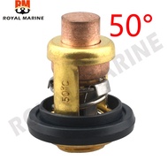 50 degree Thermostat 6E5-12411 688-12411 6H3-12411 6E5-12411-10 for Yamaha FOR SUZUKI Outboard Motor