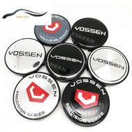 4pcs 60mm Wheel Center Caps Hub Vossen Precision Rims Cover Emblem 56mm Hubcaps Sticker Badge for A4