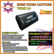 Central Eletech - Video Capture Hdmi Usb Card 2.0 Full Hd 1080P 60Fps Recording Gaming
