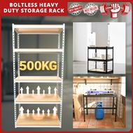 Boltless Heavy Duty Storage Rack – Metal Shelf Organizer