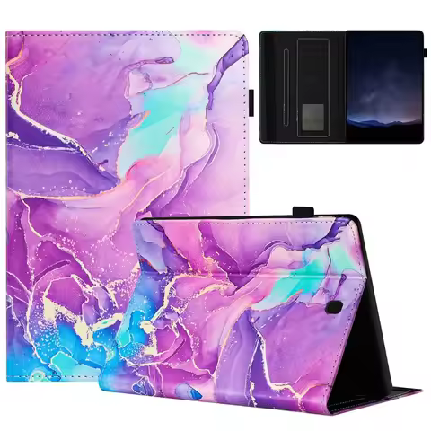 PU leather flip case for Samsung Galaxy Tab A 8.0 2015 SM-T350 T355 P350 P355 soft shockproof cover 