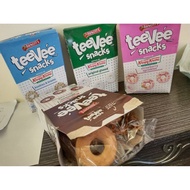 [In Taiwan] Australia 100% Arnott's TeeVee Snacks Krispy Kreme Donut Biscuits