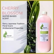 ◰ ☎ ▼ Cherry Blossom Premium Water Based Essential Oil Air Freshener 1L Harvest Essentials