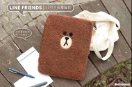 GARMMA 永橙 Line Friends 11吋平板電腦包 IPadcase iPad套 brown 熊大 ipad保護套