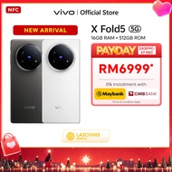 【vivo X Fold5 New Flagship】32GB*(16GB+16GB) RAM+512GB ROM | 217g Extremely Light | 600k Carbon Fiber