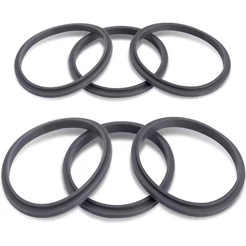A61T-Replacement Parts, 6 Pcs Gasket Replacement, Gasket Accessories Replacement Parts for Nutribull