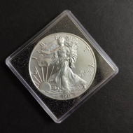 [ SILVER COIN ] UNITED STATES OF AMERICA EAGLE 1 oz FINE SILVER COIN 2016 ~ BU