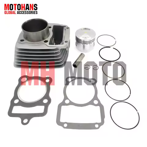 CG150 62MM 162FMJ 125CC CYLINDER KIT 13/15MM PISTON PIN ATV DIRT BIKE LONCIN LIFAN ZONGSHEN FT150 DT