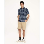 ARNOLD PALMER PREMIUM PLAID SHIRT MEN'S NAVYbiru - P-EDA15-Z9