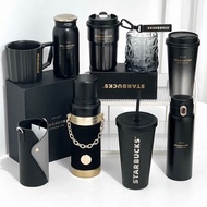 Starbucks Cup 23 Coffee Treasure Series Bronze Cool Black Gold Desktop Mug Straw Accompanying Thermos Cup