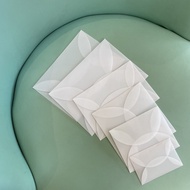 10Pcs Blank Translucent Envelope for Invitations Postcards Giftbox Message Card Letters   Envelopes
