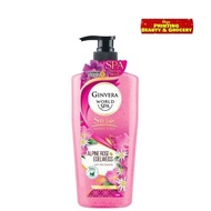 Ginvera World Spa Swiss Shower Scrub Alpine Rose And Edelweiss 750ml Filipino Favorite