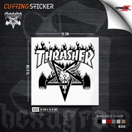 Cutting Sticker THRASHER 666 | THRASHER 666 Cutting Stickers