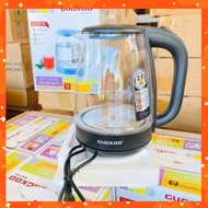 2.5l gugkdd high heat resistant glass kettle boils water in 5 minutes with led light - MBH.HN