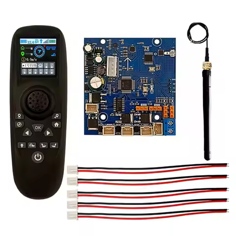 B04C-RXG4P-TXG4 Colored Screen Display Brushless Motor Remote Control Set 7-30V Receiver Board With 