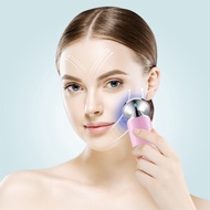 ✚▨■CkeyiN 2 in 1 EMS Face Lifting Massager Neck Eye Tightening Photon Therapy Hot Compress Anti Wrin