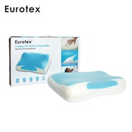 Eurotex Cooling Gel Memory Foam Pillow, Size 60 x 35 x 12/10cm