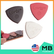 3Pcs/set Longteam Ukulele Pick Leather / Felt Pick Ukulele Plectrums Ukulele Picks ( Random Color / Random Pattern ) )