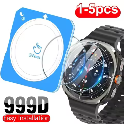 1-5PCS Tempered Glass Screen Protector For Samsung Galaxy Watch 7 40 44mm For Galaxy Watch 7 Ultra P